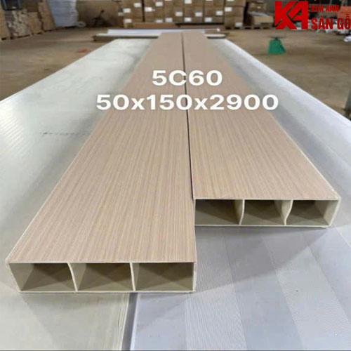 Thanh Lam Hộp Nhựa Giả Gỗ 50*150 HW-5C60